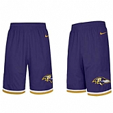 Baltimore Ravens Purple NFL Men's Shorts
